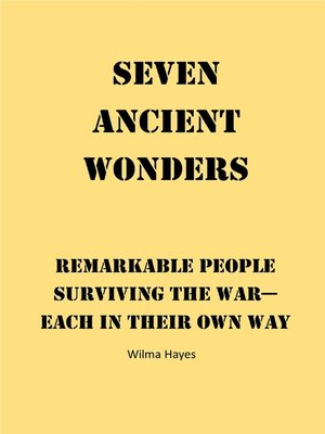 cover image of Seven Ancient Wonders